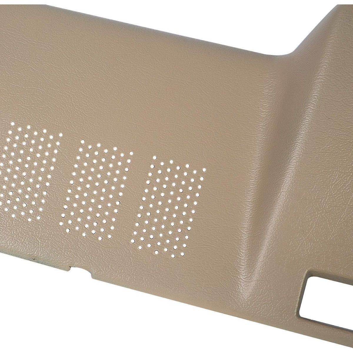 ECOTRIC Dash Board Cover & AC Vent Plate Compatible with 1981-1991 Chevy Chevrolet Blazer Suburban GMC Jimmy Light Brown Two Packages