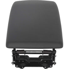 HECASA Center Console Door Lid Armrest Cover with Bracket Compatible with 2008-2013 Toyota Highlander Replace for 58905-0E040-B0 Black