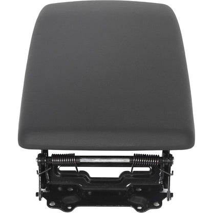 HECASA Center Console Door Lid Armrest Cover with Bracket Compatible with 2008-2013 Toyota Highlander Replace for 58905-0E040-B0 Black