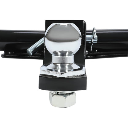 Class 3 2" Trailer Hitch Compatible with 2011-2019 Ford Explorer / 2013-2017 Police Interceptor Utility All Models Loaded Ball Bumper Tow Kit