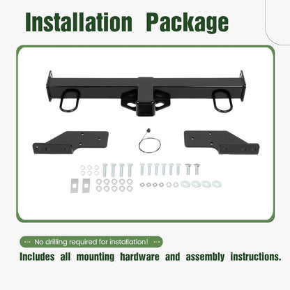 ALMULOO Trailer Hitch Compatible with 2000-2006 Toyota Tundra All