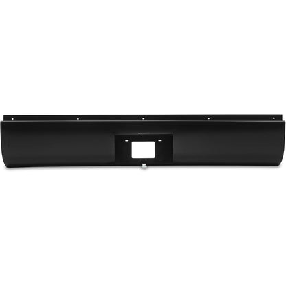 ECOTRIC 2” Hitch Receiver+Roll Pan Compatible with 1999-2006 Chevy Chevrolet Silverado GMC Sierra 1500 w/Flippable license plate Steel Electrophoresis Black-Tow 5000 Capacity Only Fit For Fleetside