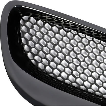 Front Bumper Kidney Grilles Compatible with 2004-2006 Pontiac GTO Base Coupe 2-Door Upper Bumper Kidney Mesh Grills Set Black