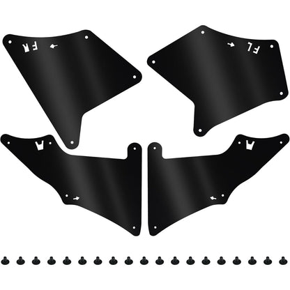 Splash Guards Fender Liner Shield for 2003-2022 Toyota 4 Runner 2007-2014 FJ Cruiser 2003-2020 Land Cruiser 2003-2020 Lexus GX460 GX470