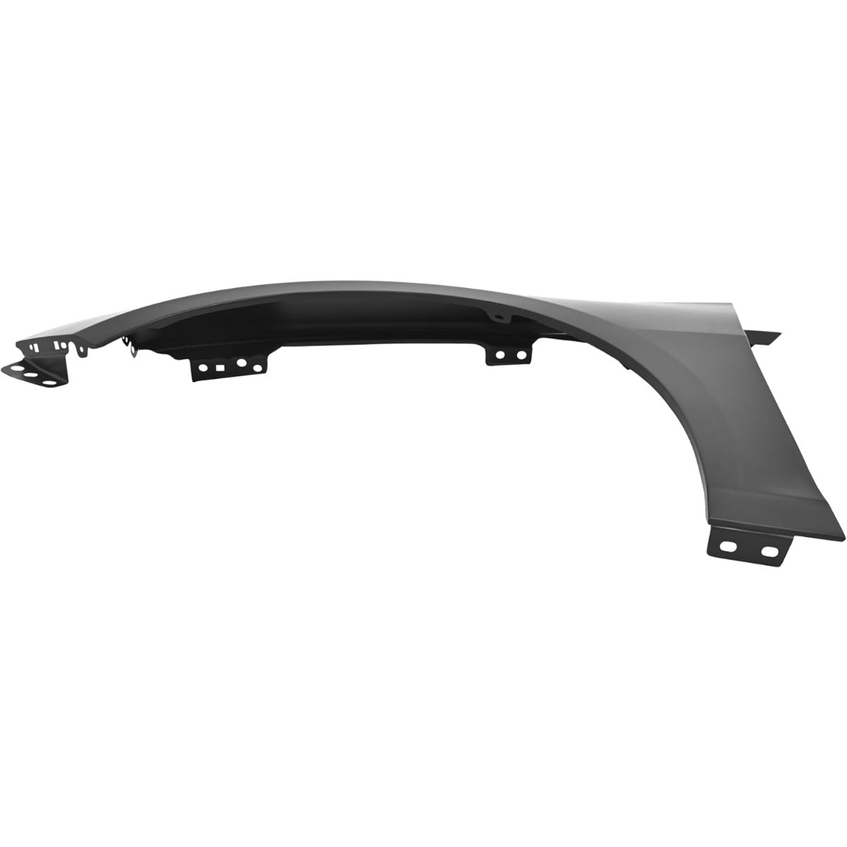 Front Fender for  2016-2023 Chevy Chevrolet Malibu Replacement for Steel Fender Panel Black (Left Driver Side)