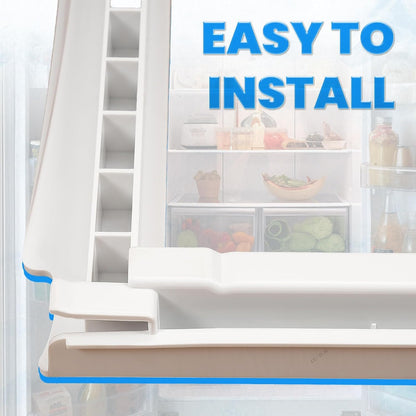 KUAFU 240599301 AP3763926 Crisper Pan Cover Compatible with Frigidaire Refrigerator 1037664 AH899475 EA899475 PS899475 Replacement Only Upper Crisper Drawer Cover Shelf Frame W/O Glass White