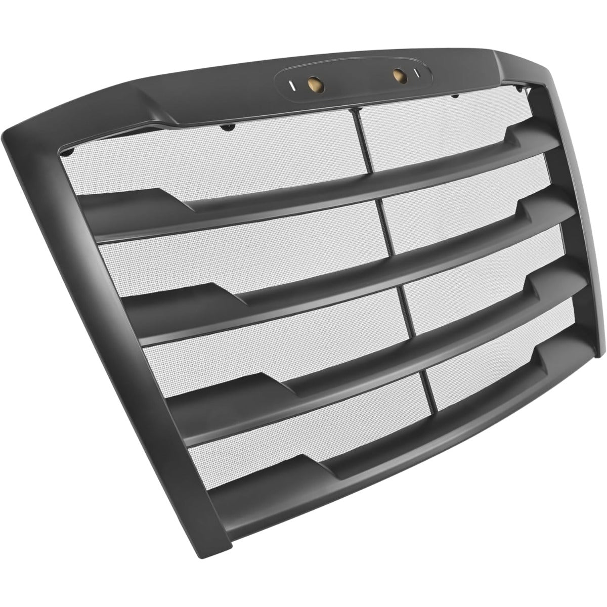 Front Grille Compatible with 2018-2024 Freightliner Cascadia Grill w/Bug Screen Matte Black