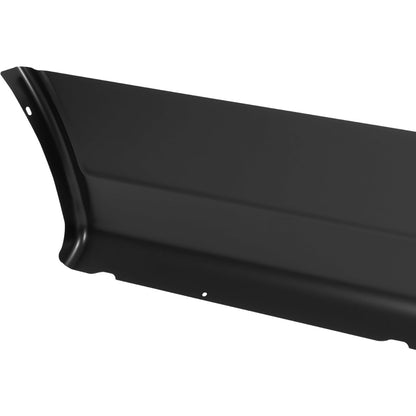 ALMULOO LH Lower Quarter Panel Patch Compatible with 1996-Up Chevrolet Express Van Electrophoresis Primed Black Driver Left Side rocker panels