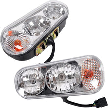 Universal Halogen Snow Plow Lights Kit Compatible with Boss Western Meyer Blizzard Curtis Snowdog Replacement for 1311100 Snow Plow Lights Accessories LYPL-067