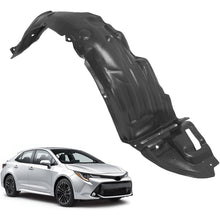 Front Fender Liner Inner Panel Compatible with 2017-2019 Toyota Corolla, Without Insulation Foam, Wheel Liner Splash Shields Guard Passenger Side