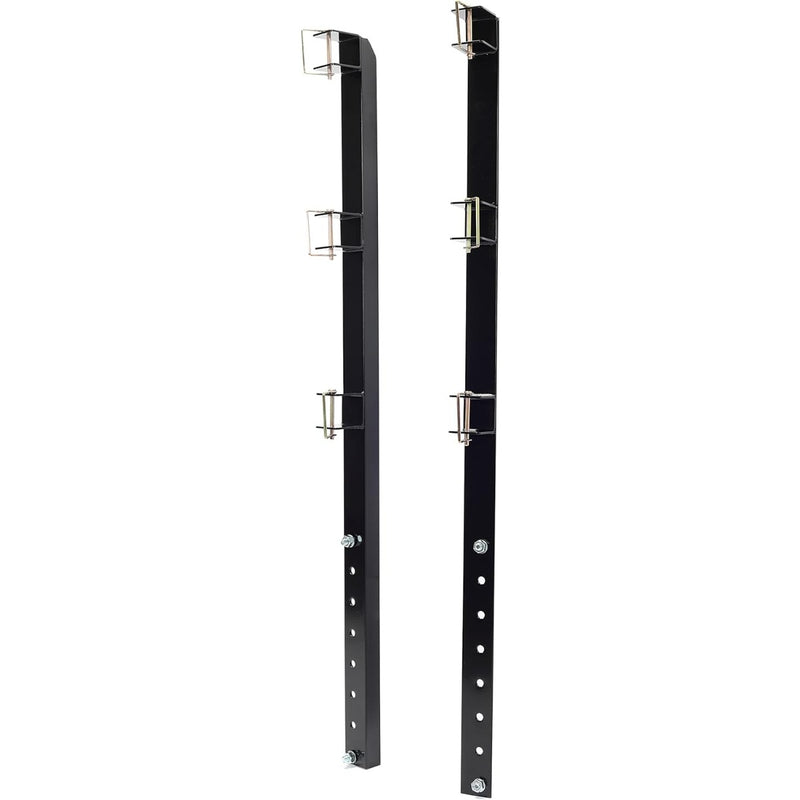 Heavy Duty 3-Place Edgers Gas Weeder Trimmer Rack holders for Open Landscape Trailer Truck LYA-040