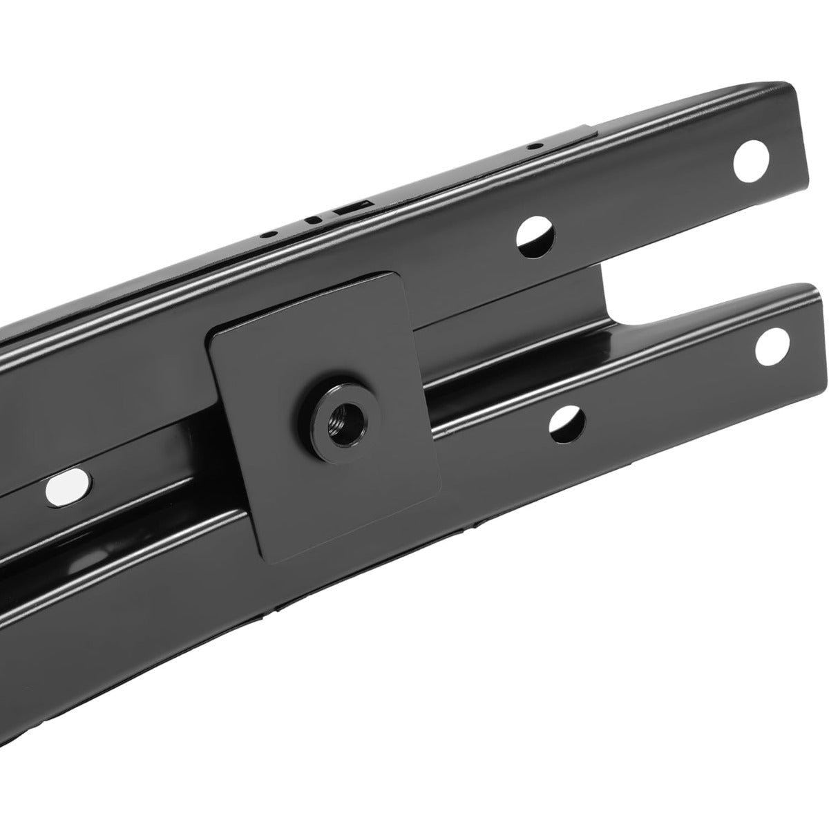 ALMULOO Front Bumper Reinforcement Compatible with 2017-2019 Cadillac XT5 & GMC Acadia Replacement for 84331465 GM1006695 Steel Powder Coated Steel Black