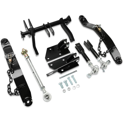 Rear 3 Point Hitch Kit Compatible with John Deere Tractor Models 318, 322, 330, 332, 420 and 430 Diesel & 316 with The Onan Engine Receiver Hook