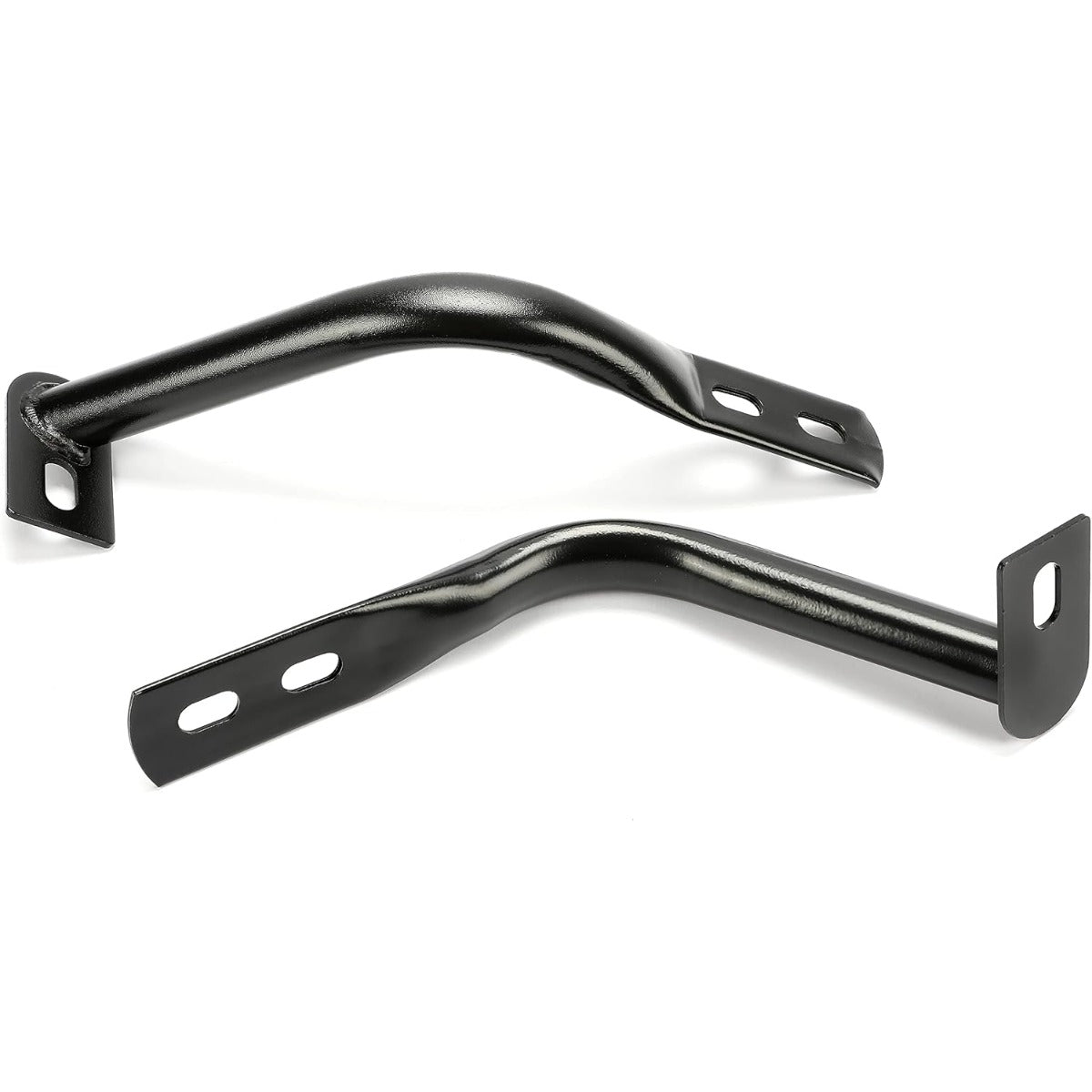 Front LH & RH Bumper Bracket Compatible with 2003-2007 Chevy Silverado 1500 Avalanche & 2003-2007 GMC Sierra 1500 Replacement for 15184117 GM1067159 15184116 GM1066159 Set of 2