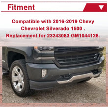 Front Lower Bumper Skid Plate Compatible with 2016-2019 Chevy Chevrolet Silverado 1500 23243083 GM1044128 Bumper Valance Panel Cover Impact Face Bar Chrome