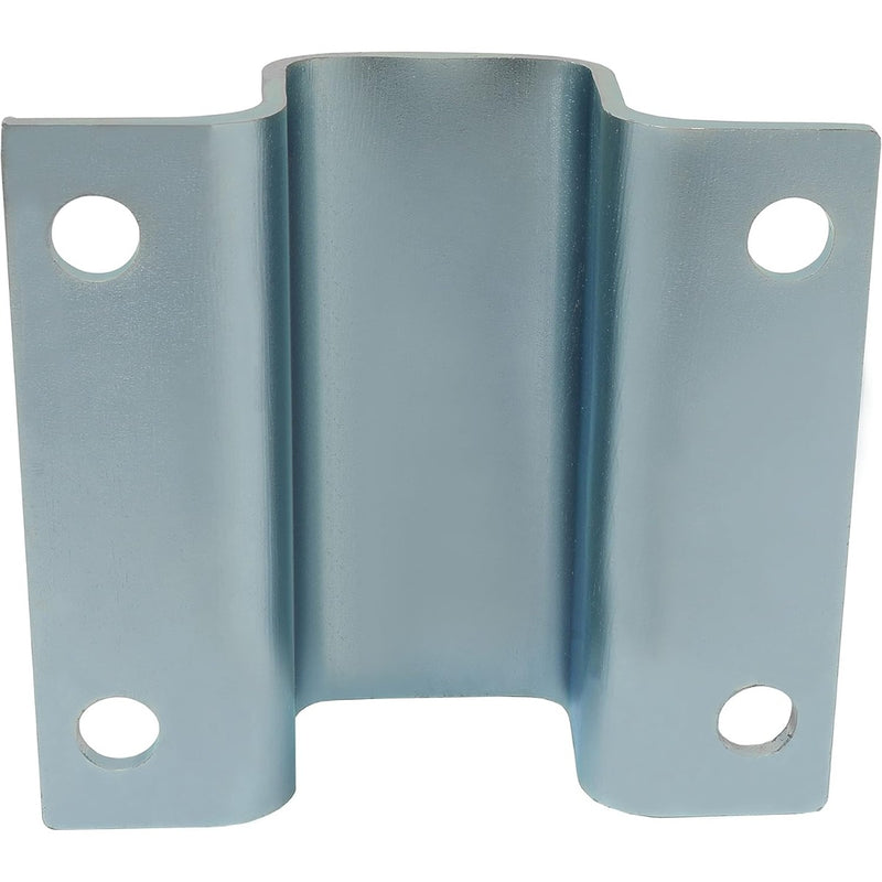 HECASA Boat Trailer V Guides Fits 3" x 3" Front Cross Member Galvanized Front Boat Trailer Guide V Guide Bow Rest Centering Support Kit