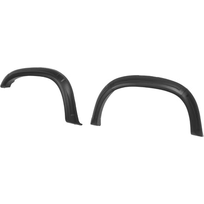 4Pcs Fender Flare Set Compatible with 1993-1998 Toyota T100 | Front & Rear Wheel Arch Cover Protector Plastic(PP) Textured Black