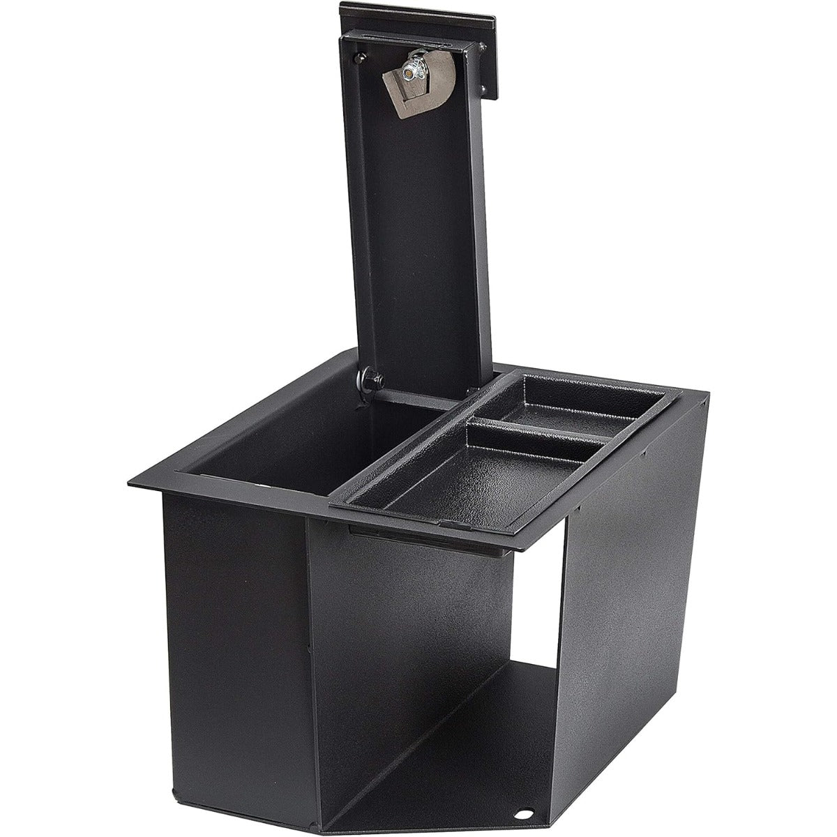 Center Console Storage Compatible with 2014-2022 Toyota Tundra Replacement for 00016-34174 0001634174 w/Tray Key Lock Box Safe Gun