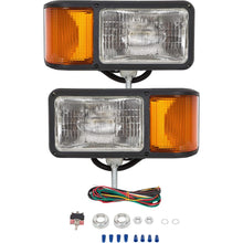 ECOTRIC Universal Light Snow Plow Lamp Headlight Turn Signal Snowplow