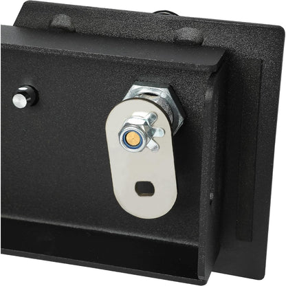 Storage Box Center Console Gun Safe Compatible with 2009-2014 Ford F-150/Raptor Heavy-duty Steel Anti-theft