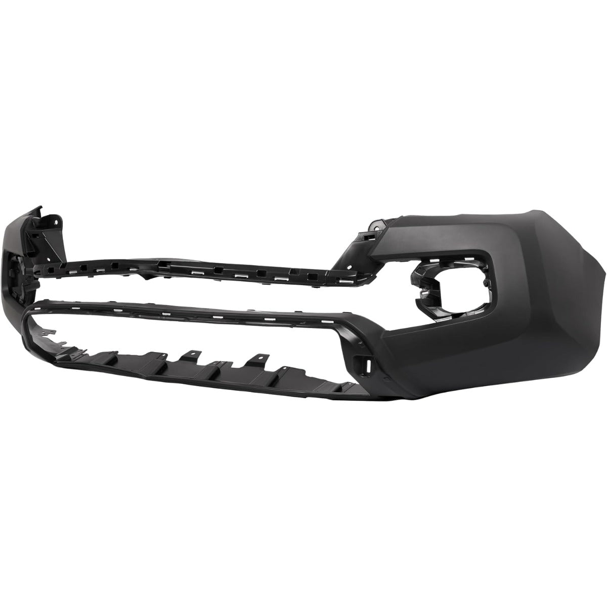 ALMULOO Front Bumper Fascia Cover Compatible with 2016-2023 Toyota Tacoma For Models WITHOUT Wheel Flare Slots ONLY TO1000415 5211904220 101-60132B Plastic(PP) Textured