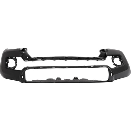 ALMULOO Front Bumper Fascia Cover Compatible with 2016-2023 Toyota Tacoma For Models WITHOUT Wheel Flare Slots ONLY TO1000415 5211904220 101-60132B Plastic(PP) Textured