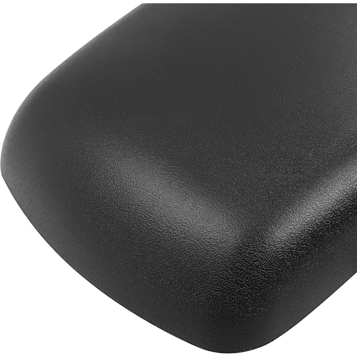 KUAFU Center Console Lid Armrest Door Compatible with 1997-2002 Pontiac Firebird/Chevy Chevrolet Camaro w/Button & Hinge Replacement for 10273748 10423155 Black ABS Plastic