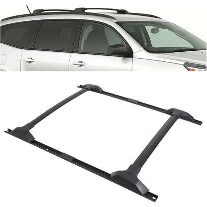 Roof Rack Cross Bars & Side Rail Compatible with 2009-2017 Chevy Chevrolet Traverse LS/LT/LTZ Replacement for 19244268 Cargo Racks Rooftop Luggage Carrier 165 Lbs LYA-093-SD