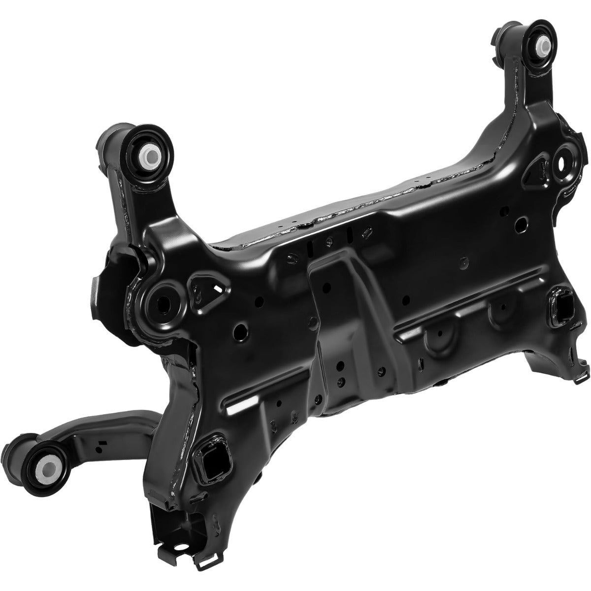 Front Crossmember Compatible with 2007-2014 Chrysler Sebring Dodge Avenger Chrysler 200 with 3.6 Engine 2.4 Engine and 4 Speed Automatic Transmission Electrophoresis Steel Primed Black