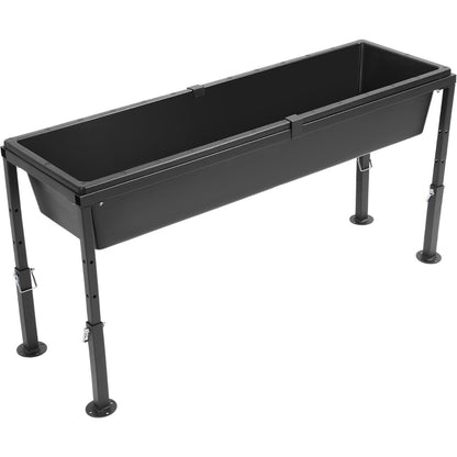 Livestock Feeder Water Trough 42" Long 11 Gallon with Adjustable