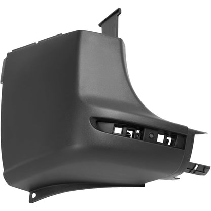 ALMULOO Rear Bumper End Cap Compatible with 2019-2021 Mercedes-Benz Sprinter W907 Replacement For 9078853500 Plastic(PP) Textured Black Left Sidea