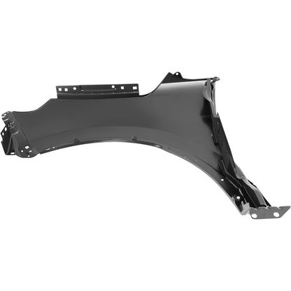ECOTRIC Front Right Fender Compatible with 2011-2015 Ford Explorer 2013-2015 Ford Police Replacement for BB5Z16005A FO1241291 Electrophoresis Steel Wheel Fender Panel - Passenger Side