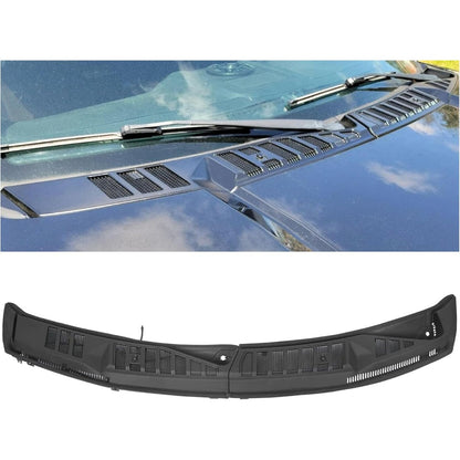 New Pair Front Windshield Wiper Cowl Grille Insert Panel Compatible with 2015-2020 Ford F150 Replacement for FL3Z15022A69B