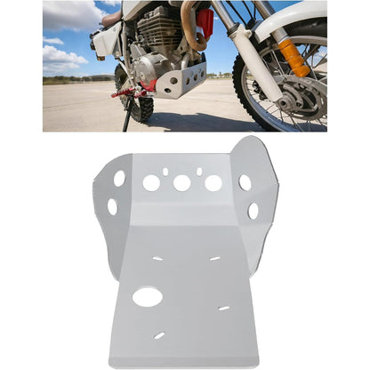 Aluminum Skid Plate Compatible With 1992-2021 HONDA XR650L models; 1989-2000 HONDA XR600R models