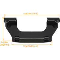 Load image into Gallery viewer, KUAFU Transaxle Crossbrace Kit Compatible with Hustler Raptor SD SDX Replacement for 123292 Steel Black Cross brace
