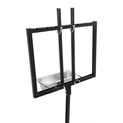 HECASA Sheep Milking Stand Livestock Feeder Rack Adjustable Headpiece