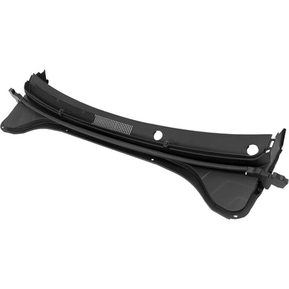 Windshield Wiper Cowl Panel Compatible with 2017-2018 Hyundai Elantra Replacement for 86150F3000 Air Inlet Grille Window Panel Cowl Cover PP Plastic