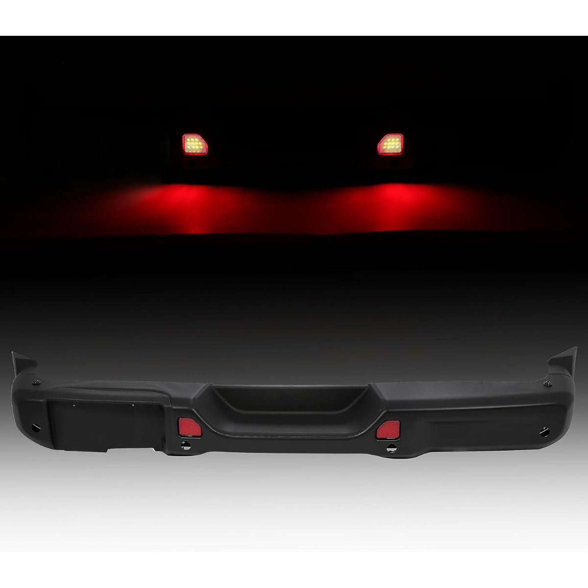 KUAFU Bumper Compatible with 2018-2024 Jeep Wrangler JL