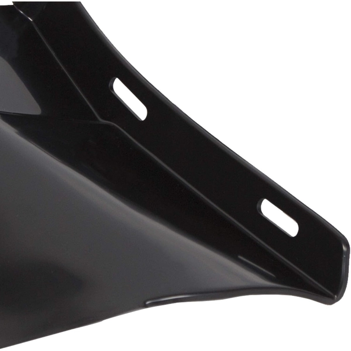 ECOTRIC Rear Bumper Quarter Panel Fillers Kit Compatible with 1986-1990 Chevy Caprice/Impala ABS plastic Black