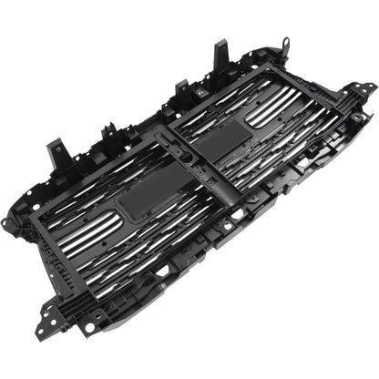 Front Grill Compatible with 2020-2024 Dodge Ram 2500/3500 Front Bumper Grille Plastic (ABS) Chrome+Painted Silvery+Black Replacement for 68516019AA