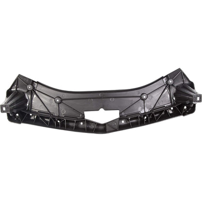 ALMULOO Front Bumper Bracket Compatible with 2010-2017 Chevrolet Equinox GMC Terrain Replacement for 23507949 Plastic PET Black
