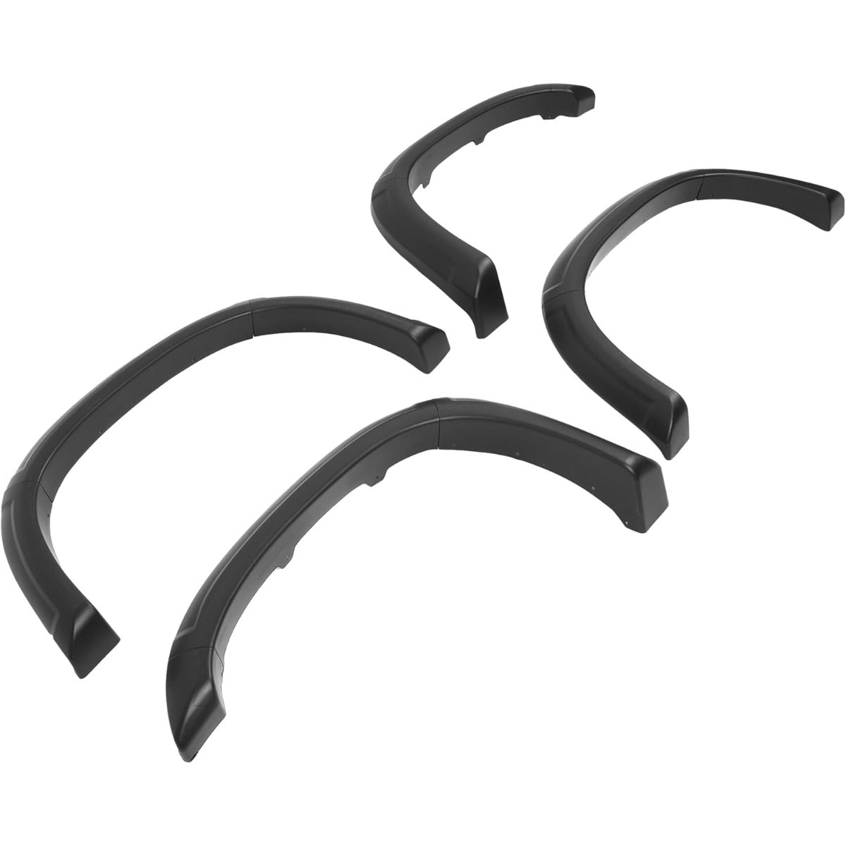 4Pcs Fender Flare Set Compatible with 1993-1998 Toyota T100 | Front & Rear Wheel Arch Cover Protector Plastic(PP) Textured Black