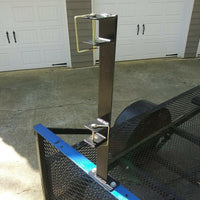 Load image into Gallery viewer, 2 Place Weeder Trimmer Weed-Eater Edgers Gas Racks Holders Hold Two Open Landscape Trailer
