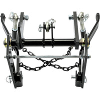 Load image into Gallery viewer, HECASA Heavy Duty 3 Point Hitch Kit Steel Compatible with John Deere Tractor Models 140, 300, 317 with Closed Frame Receiver Hook
