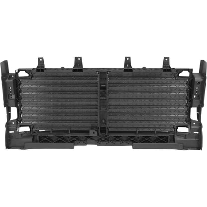 Active Radiator Shutter Assembly Compatible with 2019-2023 Chevrolet Silverado 1500 LTD Replacement for 84652494 GM1206103 Grille Shutter Plastic Black