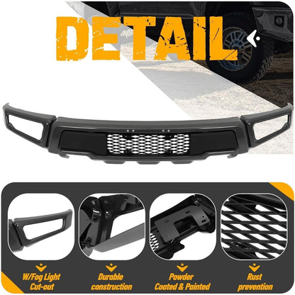 KUAFU Bumper Assembly Compatible with 2015-2017 F150