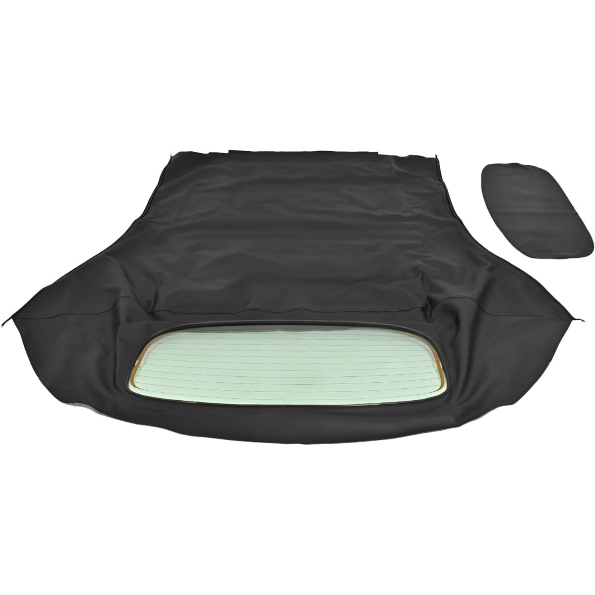 Convertible Soft Top for 2004-2009 Toyota Solara Black Color with Clear Glass Windows Sailcloth Vinyl Soft Roof Replacement