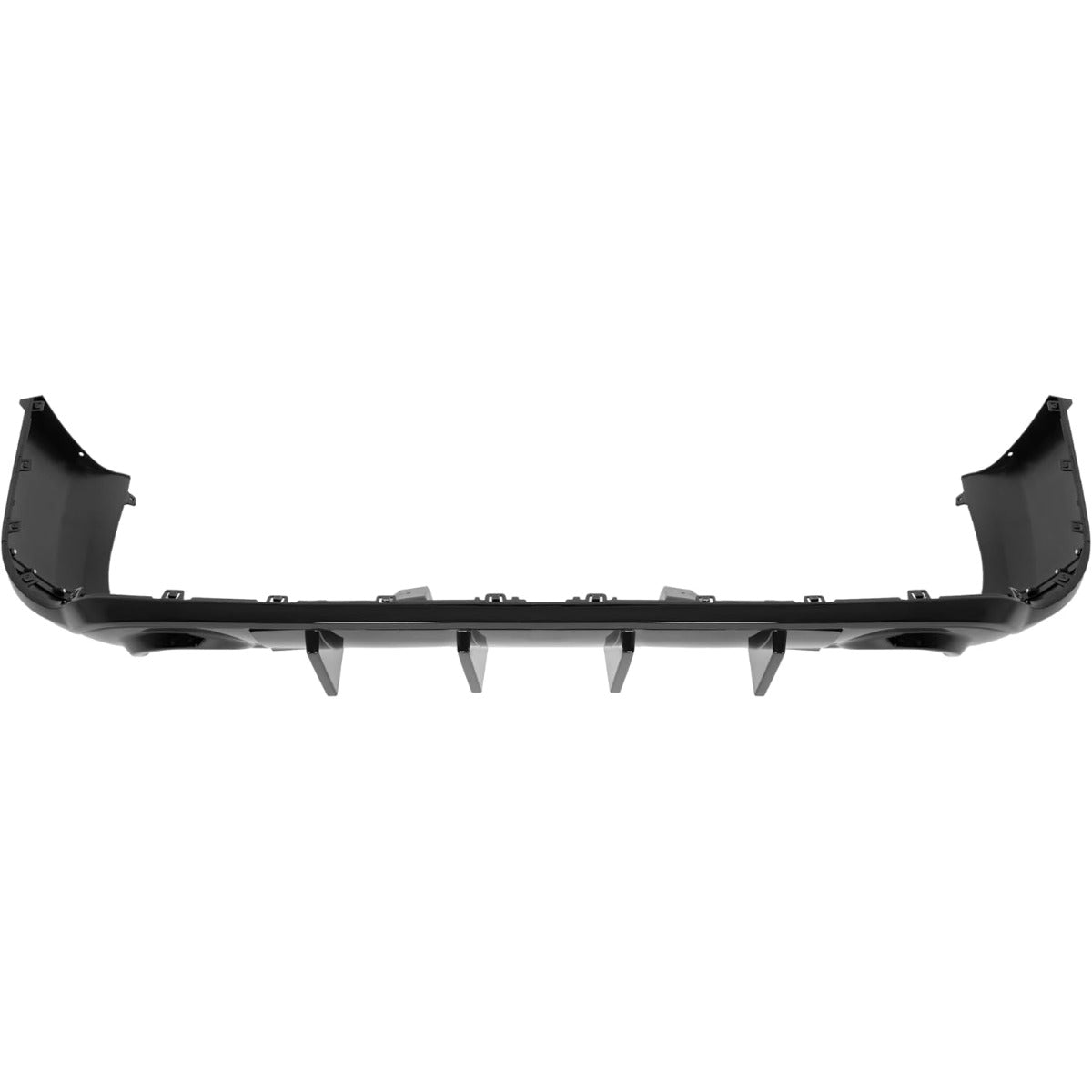 Rear Bumper Diffuser Compatible with 2011-2022 Dodge Durango R/T SRT Rear Lower Bumper Lip Splitter Valance Bumper Spoiler Painted Gloss Black