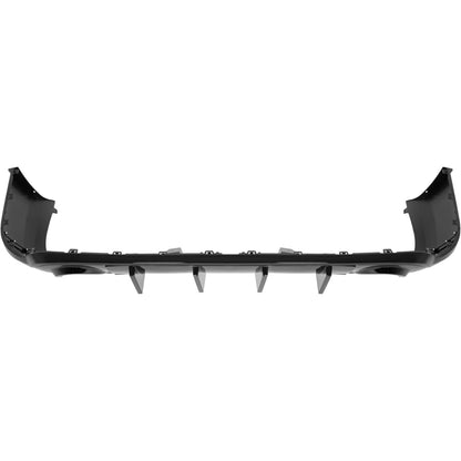Rear Bumper Diffuser Compatible with 2011-2022 Dodge Durango R/T SRT Rear Lower Bumper Lip Splitter Valance Bumper Spoiler Painted Gloss Black