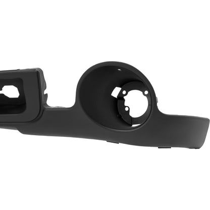 Front Bumper Lower Valance Compatible with 2007-2013 GMC Sierra 1500 Replacement for 15131299 GM1015100 Air Dam Deflector w/Tow Hook Hole, Fog Light Holes & Grille Provision